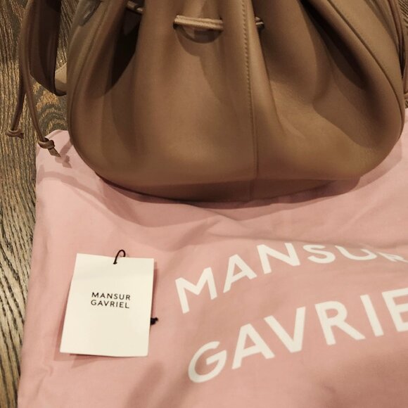 Mansur Gavriel Flora drawstring bag - Picture 4 of 8